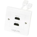Logilink HDMI adapter, seadistaja, 2-port, valge