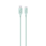 USAMS Kabel USB-C 6A 1,2m Port Display Kiirlaadimine Lithe Series zielony/green SJ568USB04 (US-SJ568)