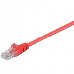 Goobay | CAT 5e patch kaabel, U/UTP | 68369 | Punane RJ45 isane (8P8C) | RJ45 isane (8P8C)
