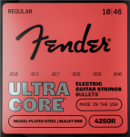 Fender Ultracore Bullets 420R kitarikieleste komplekt, nikkelitud teras, Bullet-pea, .010-.046 (073-3250-506)