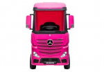 Lean Cars Battery-powered car Mercedes Actros Pink 4x4