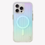 uniq etui Coehl Linear iPhone 16 Pro Max 6.9" Magnetic Charging opaal/iridescent