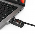 Compulocks Lauamuguri adapter MacBook Pro 14-tuumasele (M1/M2/M3/M4/M5) kombinatsioonikettalanguga