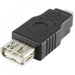Renkforce RF-4097202 USB Micro-B USB Type A must kujundaja mustas vrvis