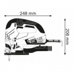 Jigsaw in case Bosch GST 90 BE