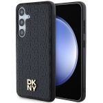 DKNY DKHMS24MPSHRPSK S24+ S926 tarna/must kvakaaneline nahast mustriga metallist logo MagSafe