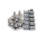 StarTech.com M6 CAGE NUTS AND SCREWS 100 Pkg M6 Mounting Screws