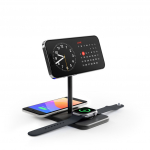 Twelve South HiRise 3 Deluxe: Advanced 3-in-1 wireless charger with sleek design and high performance, 2023 model for reliable c
