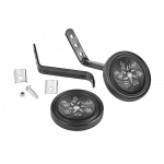 Auxiliary wheels SELLE MONTE GRAPPA 12"-16", black