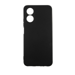 Beline Silikoonist lemine osa Oppo A17, must/black