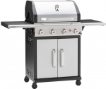 Landmann Triton FlexX PTS 4.0 gaasigrill, 4-pletik, roostevaba teras (12268)