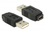 Delock ADAPTER USB AM- MINI USB BF (USB 2.0)