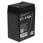 GREEN CELL AGM15 UPS aku Hermeetiliselt suletud pliiakus (VRLA) 6 V 4 Ah