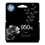 HP 950XL suure mahuga must originaaljrgikikuv mustatuskarp