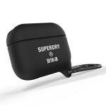SuperDry AirPods Pro lemine enough, veekindel, must 41696