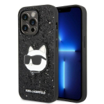 Karl Lagerfeld KLHCP14LG2CPK iPhone 14 Pro 6,1" tarna/must karembris Sdeleva oupette plaaster