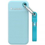 Verbatim Vline Pocket SSD 1TB USB-C 3.2 gen.2 mustapolaarne sinine 32324