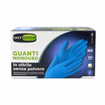 Nitriilsete ksivartide 100 tk, sinine, M suurus, 24x9.5x0.05cm