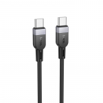 Silikoonkaabel USB C USB C Hoco 3A 60W 2 m X109 must
