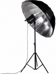 NANLITE Umbrella Deep silver 135cm