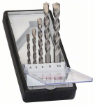 CONCRETE DRILL SET 5-P 4-10 MM SILV ROB