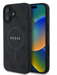 GUESS GUHMP16MG4GFRK iPhone 16 Plus 6.7" tarna/must hardcase 4G Ring Classic Logo MagSafe