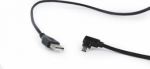 Gembird USB mees - MicroUSB mees 1,8m Must 90D