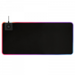 Deltaco RGB hiirepadi koos traadita laadija/RGB valgusribaga