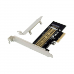 MicroConnect PCIe x4 M.2 NVMe SSD Adapter Compliant with PCI Express