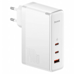 Baseus GaN5 Pro Wall charger 2xUSB-C USB 140W, White