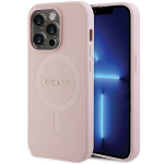 GUESS GUHMP13LPSAHMCP iPhone 13 Pro / 13 6,1" rowy/pink kvakott Saffiano MagSafe