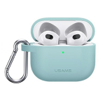 USAMS AirPods 3 silikoonist kaitsekarp, roheline BH741AP04 (US-BH741)