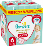 Pampers Diaper Pants Premium Care 6, 15+ kg, 93 tkki.