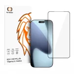 TEL PROTECT Karastatud klaas 10X HD Plus Titanium iPhone 17 Pro jaoks (kinnitus)