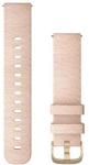 Garmin Kiirkinnitusega vahetatav kepael, kootud nailonist, roosa, 20 mm (010-12924-12)