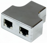 MicroConnect Y-ADAPTER RJ45-2xRJ45 F/F 8P RJ45 Y-ADAPTER shielded