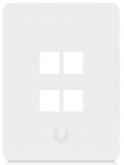 Ubiquiti Universal keystone wall plate with paintable cover for a