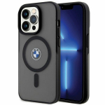 BMW Etui BMHMP14XDSLK iPhone 14 Pro Max 6.7" tarna/must kvakott Signature MagSafe