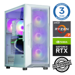 INTOP Ryzen 7 5700X 32GB 1TB SSD M.2 NVME RTX3050 6GB ilma operatsioonissteemiga