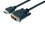 ASSMANN HDMI 1.3 kaabel 2m, HDMI A / DVI-D (18 + 1) mees/mees