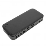 TARGUS DOCK710EUZ slpapikomplekt/portireplikator USB 3.2 Gen 2 (3.1 Gen 2) Type-C mustaks