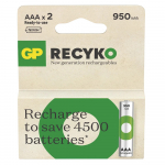GP Battery Patareid R03/AAA NI-MH 950mAh, blisteriga, 2 tk.