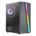 Aerocool Geh Midi Blade Black RGB MicroATX/ATX/Mini-ITX