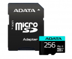 Adata Premier Pro microSDXC 256GB 100R/80W UHS-I U3 Class 10 A2 V30S + Adapter