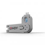 Lindy USB A porti sllemine klaviatuur bluuus