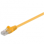 Goobay | CAT 5e patch kaabel, U/UTP | 95556 | Kollane RJ45 isane (8P8C) | RJ45 isane (8P8C)