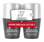 Vichy Homme Invisible Resist Antiperspirant 72H / 2 x 50 ml