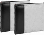 Victoria Collection Flower-5 BP Album B 10x15/200MS Silver 2pcs