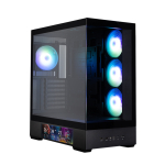 ZALMAN P40 DS, ATX Mid Tower arvutikorpus, 4 x 120mm ARGB ventilaatorit, must