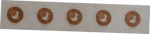 NFC21 NFC turvakleebis RFID silt 18mm NTAG213 transp 10